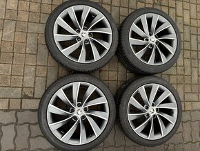 ORIGINÁL Alu Škoda Pegasus R18, 5x112 - TOP STAV - 2