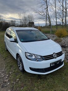 VW Sharan 2.0Tdi 130kw CUP, 7míst Panorama - 2