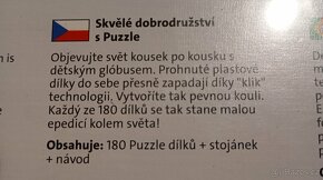 Dětský Globus (anglický) 180 dílků puzzle - 2