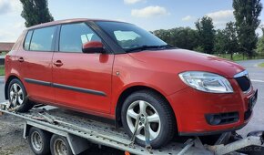 nd ze škoda fabia 2, 1.2.HTP 44kW, červená,bílá,Rosso - 2