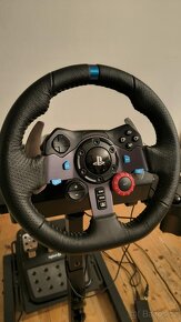 Herní volant Logitech G29 + řadicí páka + stojan - 2