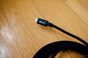 Kabel Alza AluCore Lightning 3m černý - 2