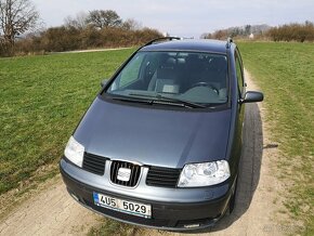 Seat Alhambra 2.0 TDi, 103kW, 2007, 7mist, obytny - 2