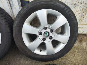 16"letní alu sada Lyra 5x112 origo Škoda Octavia 2 Golf 5 6 - 2