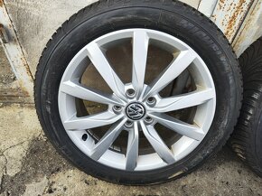 17"zimní alu sada Dijon 5x112 origo Golf 7 GTD GTI Octavia 3 - 2