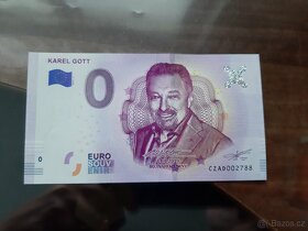bankovka Karel Gott - 0 euro - 2