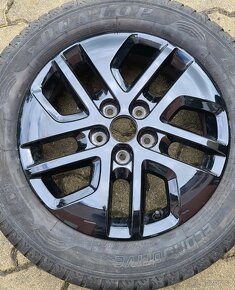 Alu disky 17" černy s pneu DUNLOP ECONODRIVE  215/60/R17 C - 2