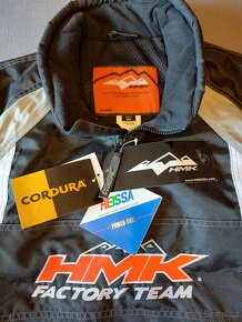 NOVÁ závodní moto bunda HMK factory team s membránou - 2