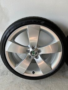 Škoda Roomster – originální 17" Kentaur alu kola – letní - 2