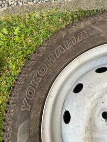 Plechové ráfky s pneu 175/80R16 Lada niva - 2