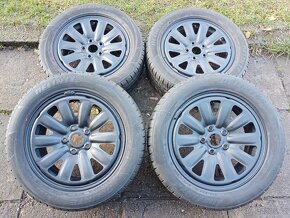 Zimní kola 16ky 5x112 pneu 90% Vw Seat Škoda Audi - dobírka - 2