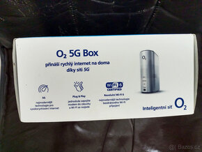 O2 5G Box ZTE MC801A, Wi-Fi 6, dokad, záruka, kabely,krabice - 2