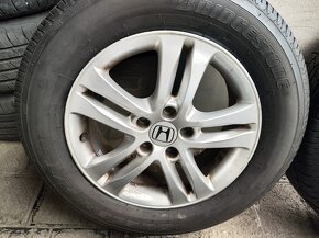 17"letní alu sada 5x114 origo Honda CRV mk3 mk4 225/65 HRV - 2