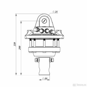 hydraulický rotátor FORMIKO 4,5 t-doprava ZDARMA - 2