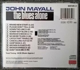 CD "JOHN MAYALL - THE BLUES ALONE" - 2