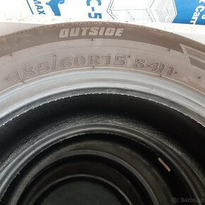 Prodám pneumatiky Kumho ES01 185 60 84H, DOT 2322, 7 mm - 2