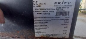 Krbová kamna Prity 17Kw - 2