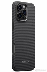 Pitaka Military-Grade Protective Case Black/Grey Twill iPhon - 2