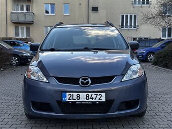 Mazda 5 2.0 D 6st Manuál 1. Majitel 7 míst ALU kola Tempomat - 2