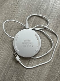 Bezdrátová nabíječka Qi / 15W + kabel - 2