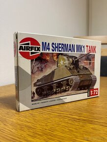 Plastový model Airfix 1:72 Tiger I + Sherman - 2