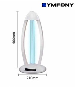 UV a ozon dezinfekční lampa Symfony 38W i na COVIID-1 NOV89 - 2