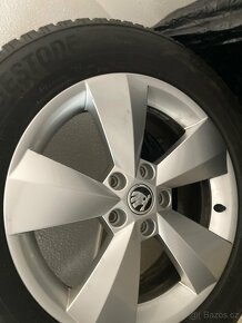 Originál ALU Škoda R17 5x120 - 2