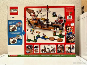 LEGO Super Mario 71391 Bowserova vzducholoď rozšiřující set - 2