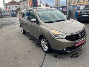 DACIA  LODGY 7 MÍST 1.5DCI 79 KW 1Majitel ČR 2012 - 2