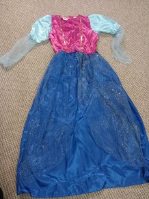 Kostým, šaty princezna Anna 7-10let - 2