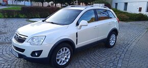 OPEL ANTARA 2,2CDTi120kw,4x4,rv9/2012,ČR,TZ,DPH,BÍLÁ PERLET - 2