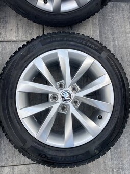 Zimní sada 205/55R16 ŠKODA 6,5x16 5x112 ET46 - 2