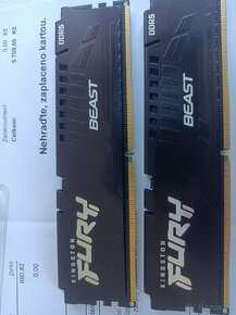 Kingston FURY 32GB KIT DDR5 6000MHz CL36 Beast Black - 2