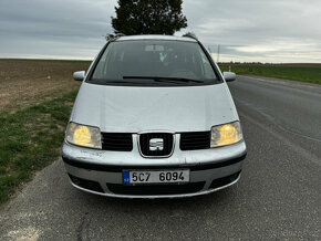 Seat Alhambra 1.9 TDI 96kW. 2005, Tažné, Nová STK - 2