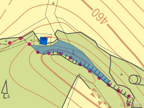 Prodej podílu lesního pozemku 3737 m2 v obci Stebno, okres Ú - 2