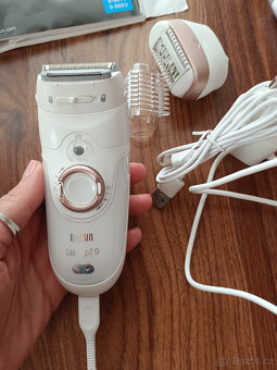 Braun Silk-épil 9 depilator, holici strojek, masazni aj. - 2