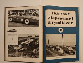 Časopis Vojenský zlepšovatel a vynálezce 1956-1958 - 2