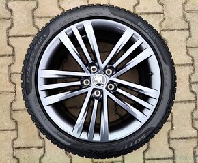 Alu kola originál Škoda Octavia III Scout 5x112 R18 Sirius - 2