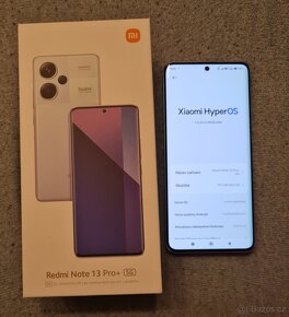 Prodám Xiaomi redmi note 13 Pro plus 5G 8/256gb - 2