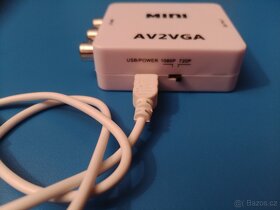 Převodním cinch -VGA - 2