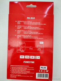 Slučovač HDMI 3/1 Fonestar FO-513 nový - 2