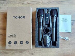 Bezdrátové UHF mikrofony TONOR TW-320 - 2