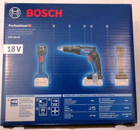 Bosch Professional GTB 18V-45 aku sádrokartonářský šroubovák - 2