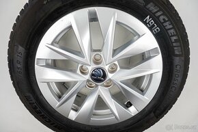 Škoda Fabia - Originání 15" alu kola - Celoroční pneu - 2