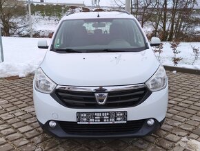 Dacia Lodgy 1.6i 16V,116tkm,r.2014,2xklíč,Tažné zařízení,ALU - 2