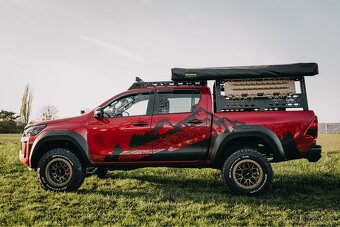 Toyota hilux Bedrack rám na stan pro korbu . Hardtop - 2