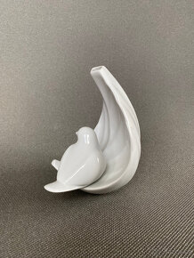 Hutschenreuther Porcelánová váza s ptáčkem 14 cm - 2