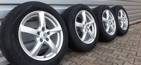 Alu kola 5x112 r17 zimní pneu vw audi škoda Scout - 2