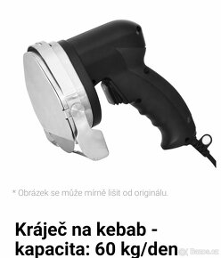 Prodám nový kráječ kebab gyros občerstvení bistro - 2