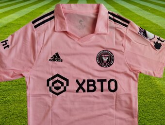 dres INTER MIAMI CF MESSI Home Authentic pink - 2